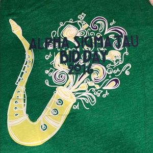 Alpha Sigma Tau mardi gras theme tank